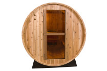 Barrel Sauna | Fonteyn Rustic 6 Ft. | Buitensauna | Red Cedar | Uniek design